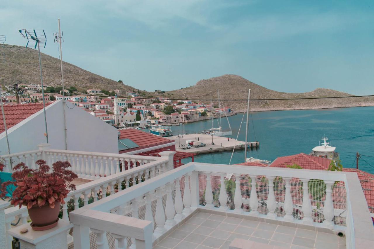 Villa Niovi Chalki Town Ngoại thất bức ảnh
